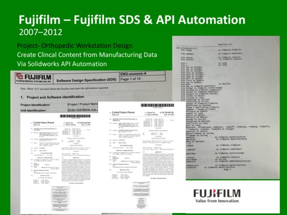 Fujifilm SDS and API automation slide